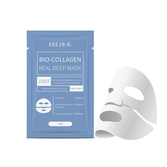 Bio Collagen Face Mask Brightening Firm Skin Barrier Repair Shrink Pores Professional Facial Moisturizer Face Mask Sheets
